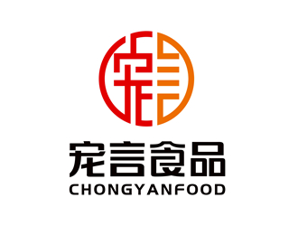 唐國強(qiáng)的山東寵言食品有限公司logo設(shè)計