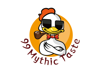 安冬的99 Mythic Taste（成功時期的鴨子）logo設計