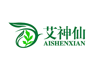 秦曉東的艾神仙艾灸卡通商標設計logo設計