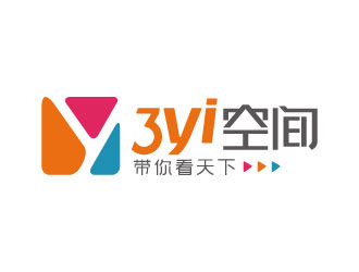 張曉明的3 Yi 空間logo設計