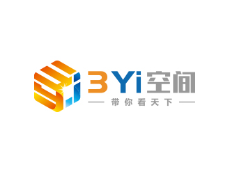 黃安悅的3 Yi 空間logo設(shè)計(jì)