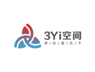 鄭錦尚的3 Yi 空間logo設(shè)計(jì)