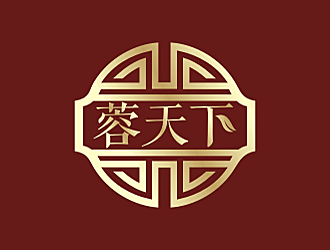 勞志飛的蓉天下logo設(shè)計logo設(shè)計