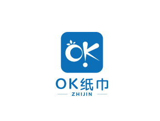 朱紅娟的ok紙巾logo設(shè)計(jì)