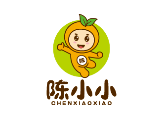 王濤的陳小小水果卡通logo設計logo設計