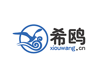 秦曉東的希鷗媒體網址logo設計logo設計