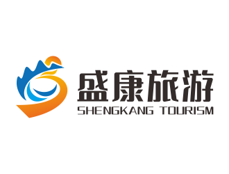 林思源的盛康旅游服務(wù)有限公司logo設(shè)計