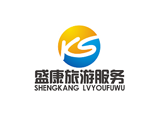 秦曉東的盛康旅游服務(wù)有限公司logo設(shè)計