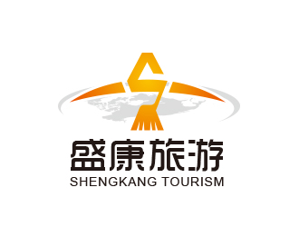 黃安悅的盛康旅游服務(wù)有限公司logo設(shè)計