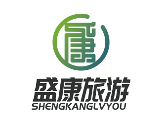 葛俊牟的盛康旅游服務(wù)有限公司logo設(shè)計