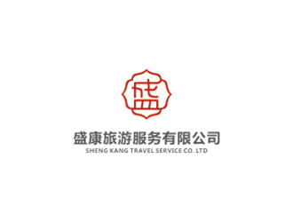 梁波的盛康旅游服務(wù)有限公司logo設(shè)計