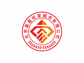 湯儒娟的北京嘉嘉旺家政服務(wù)有限公司logo設(shè)計