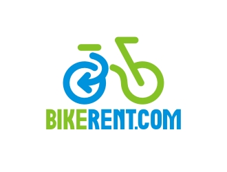 曾翼的bikerent.comlogo設(shè)計