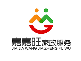 潘樂的北京嘉嘉旺家政服務(wù)有限公司logo設(shè)計