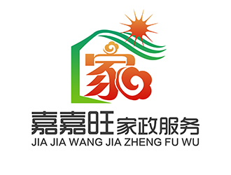 潘樂的北京嘉嘉旺家政服務(wù)有限公司logo設(shè)計