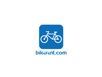 朱紅娟的bikerent.comlogo設(shè)計