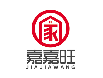 趙鵬的北京嘉嘉旺家政服務(wù)有限公司logo設(shè)計(jì)