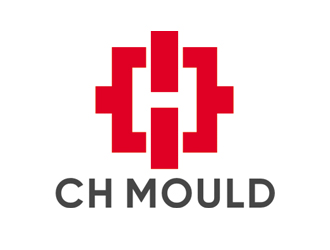 趙鵬的CH MOULD logo設(shè)計