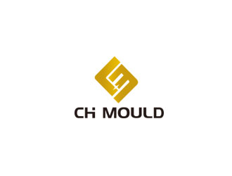 朱紅娟的CH MOULD logo設(shè)計