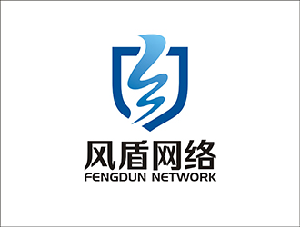 周都響的廣東風盾網(wǎng)絡科技有限公司logo設計