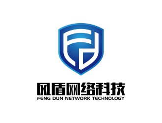 安冬的廣東風盾網(wǎng)絡科技有限公司logo設計