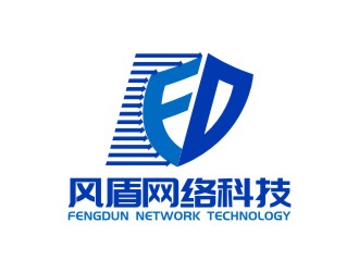 陳國偉的廣東風盾網(wǎng)絡科技有限公司logo設計