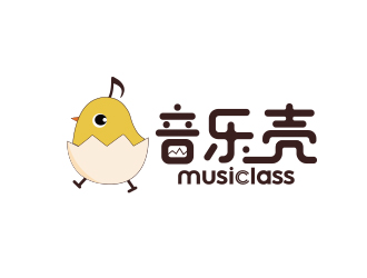 孫金澤的音樂殼在線音樂教育logologo設計