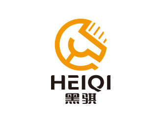 黃安悅的heiqi黑騏logo設計