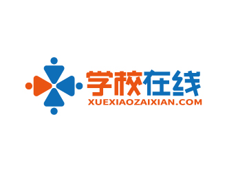 張俊的學(xué)校在線logo設(shè)計