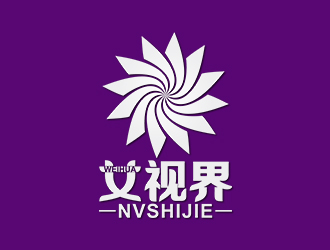 鄭錦尚的女視界logo設(shè)計