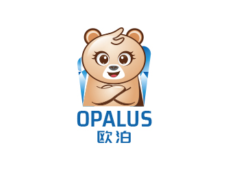 黃安悅的Opalus歐泊logo設(shè)計