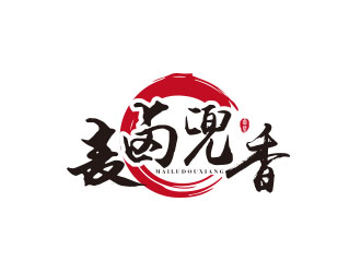 朱紅娟的麥鹵兜香食品logo設(shè)計