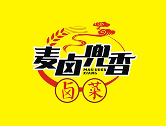 楊占斌的麥鹵兜香食品logo設(shè)計(jì)