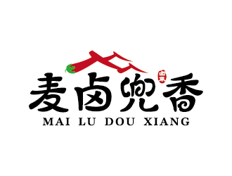 王濤的麥鹵兜香食品logo設(shè)計