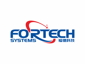 何嘉健的Fortech Systemslogo設(shè)計