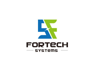 朱紅娟的Fortech Systemslogo設(shè)計