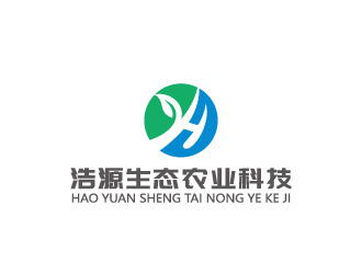 周金進(jìn)的浩源生態(tài)農(nóng)業(yè)科技logo設(shè)計