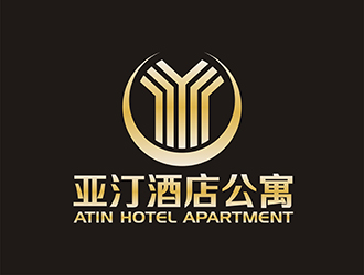 周都響的亞汀酒店公寓 ATIN HOTEL APARTMENTlogo設(shè)計