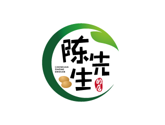 張俊的陳先生的店logo設(shè)計