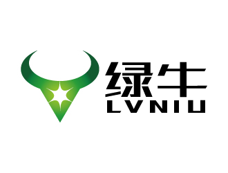 張俊的綠牛logo設計