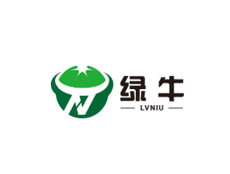 朱紅娟的綠牛logo設計