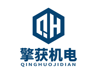 張俊的上海擎獲機(jī)電科技有限公司logo設(shè)計(jì)