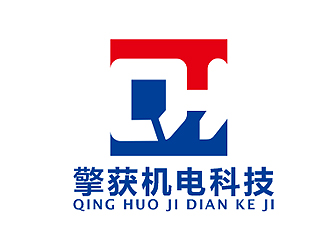 盛銘的上海擎獲機電科技有限公司logo設計