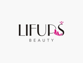 陳國偉的LIFUPS Beauty 護膚品logo設(shè)計