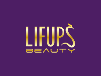 葉美寶的LIFUPS Beauty 護膚品logo設(shè)計