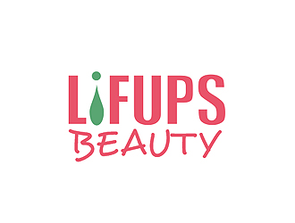 盛銘的LIFUPS Beauty 護膚品logo設(shè)計