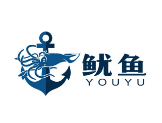 郭慶忠的魷魚logo設計