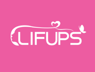 余亮亮的LIFUPS Beauty 護膚品logo設(shè)計