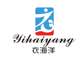 楊占斌的yihaiyang衣海洋logo設計