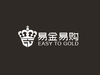 黃安悅的易金易購logo設(shè)計(jì)